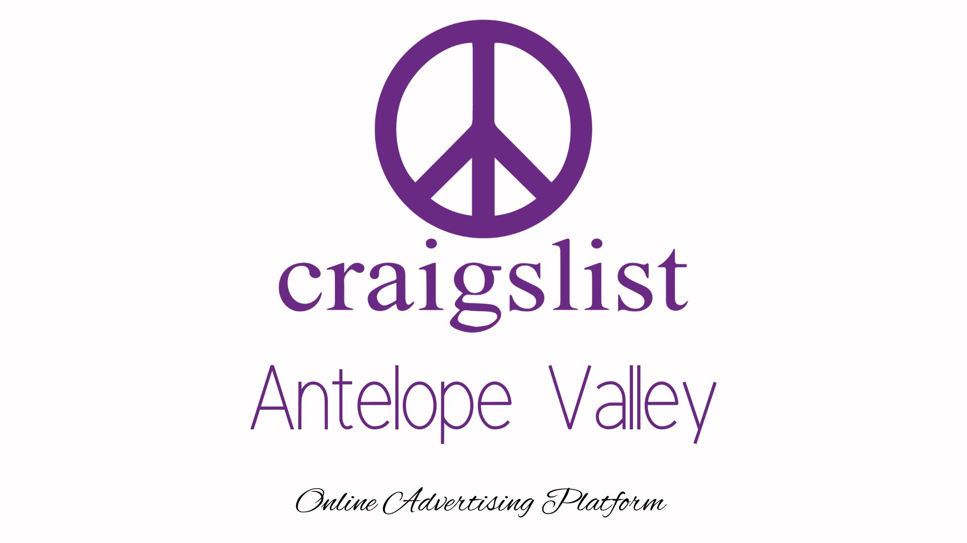 Craigslist Antelope Valley – Online Marketplace for Local Services, Jobs, Housing, and Events