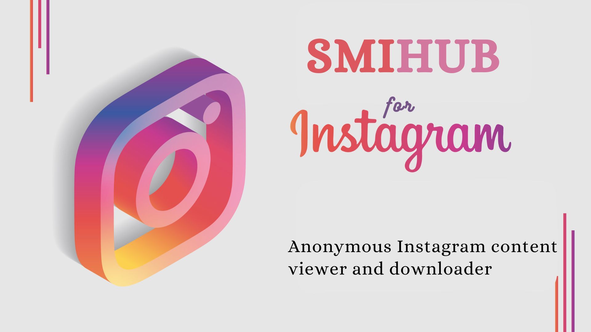 SmiHub legit or Scam – Anonymous Instagram content viewer and downloader